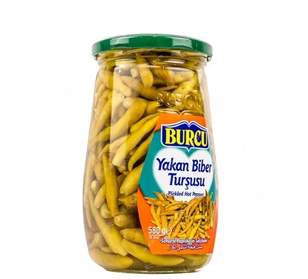 Burcu Pickled Hot Pepper (580g)