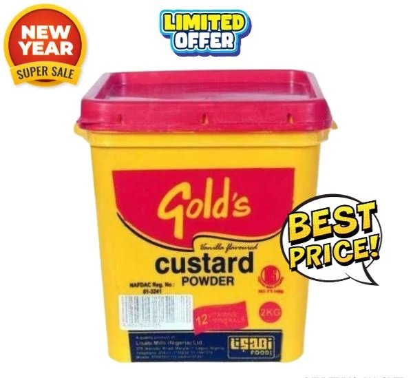 Gold’s Custard Powder (2kg)