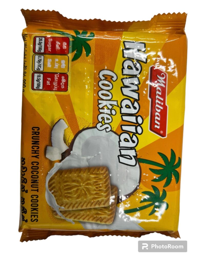 Hawaiian biscuits