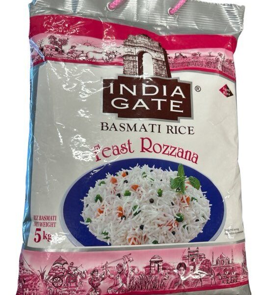 India Gate Basmati Rice ROZANA (5kg) インドゲートバスマティライス