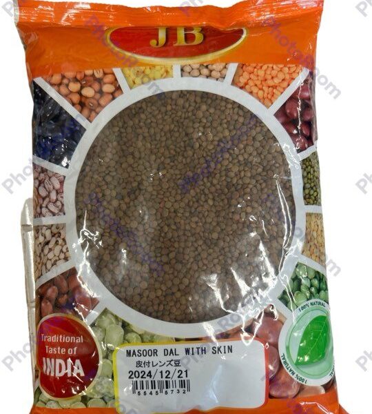 JB Masoor Dal with skin 1kg