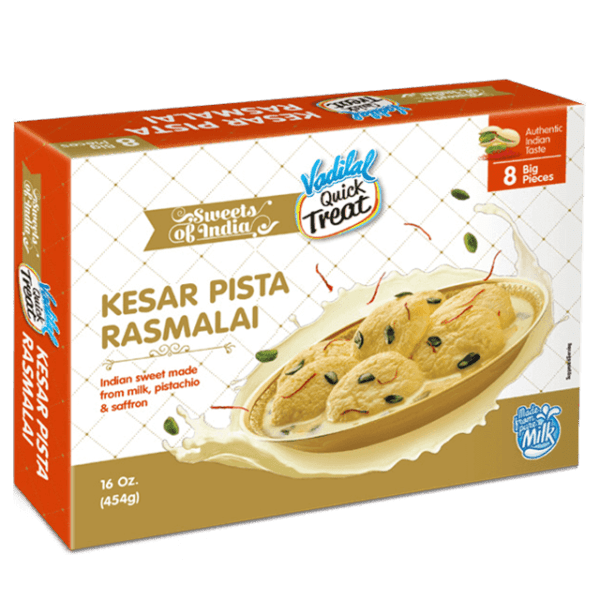 Kesar Pista Rasmalai