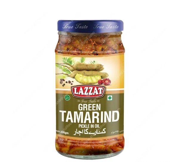 Lazzat Green Tamarind (Pickle in Oil ) (330g)